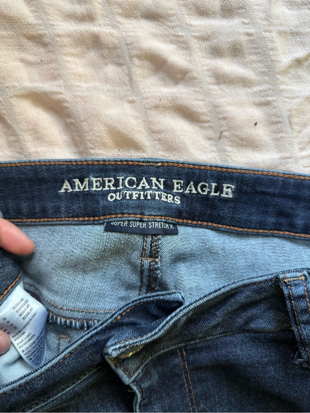 American Eagle Outfitters Indigo Blue Skinny Jeans
